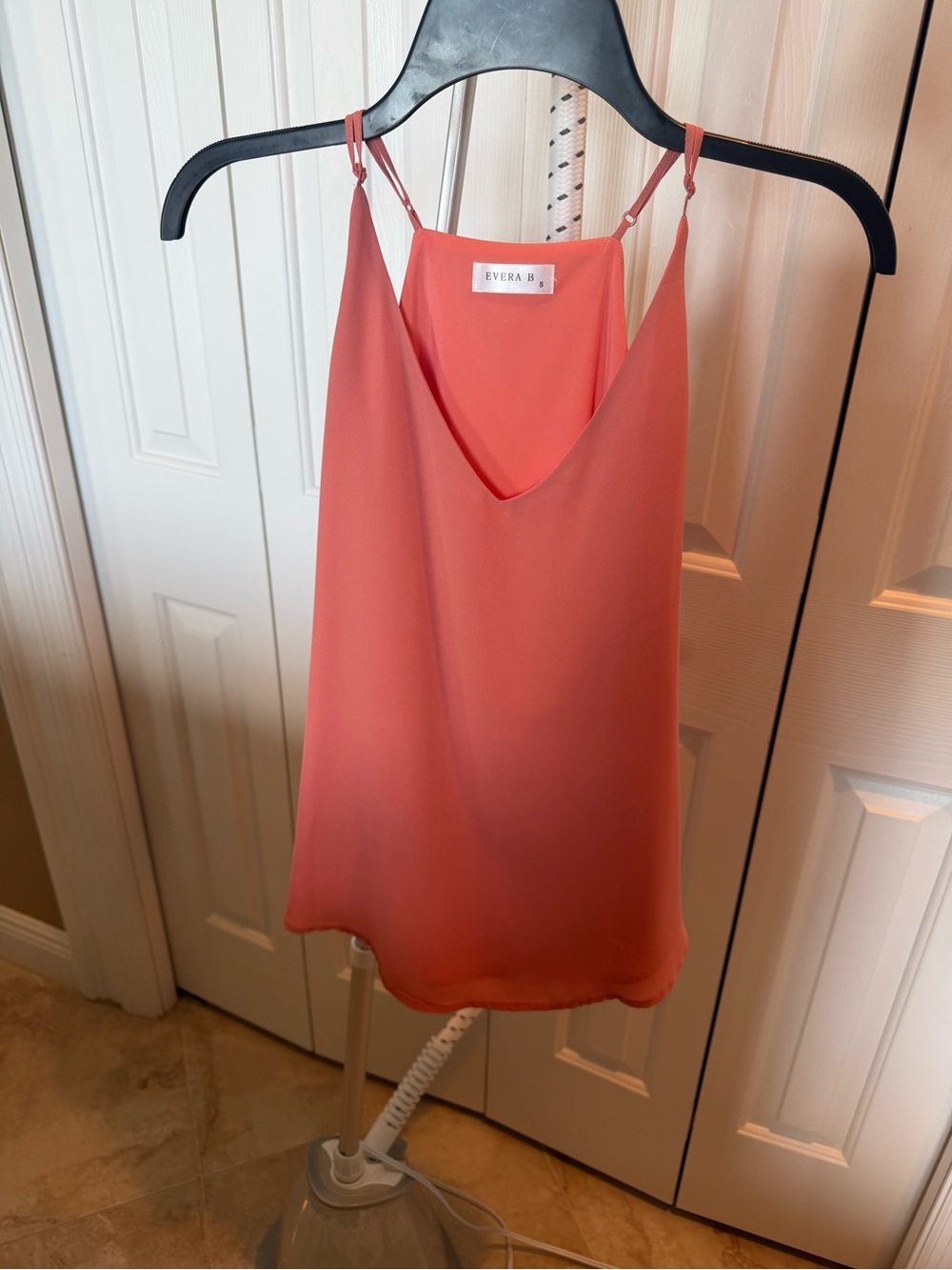 Rio Coral Cami with Adjustable Spaghetti Straps